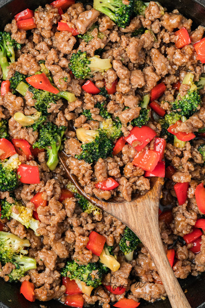 Teriyaki Ground Turkey Rice Bowls