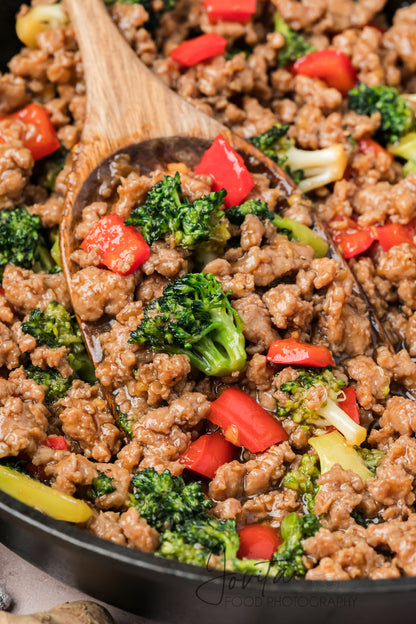 Teriyaki Ground Turkey Rice Bowls