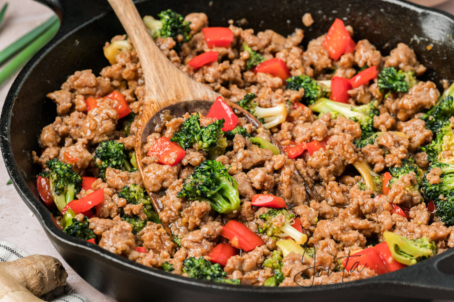 Teriyaki Ground Turkey Rice Bowls