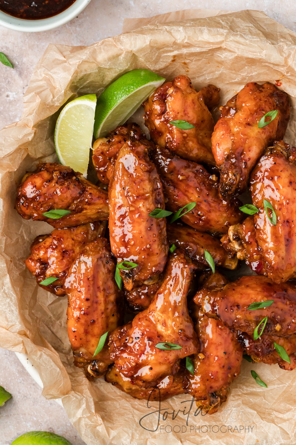 Sticky Thai Chicken Wings