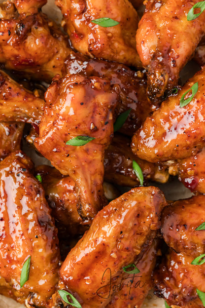 Sticky Thai Chicken Wings