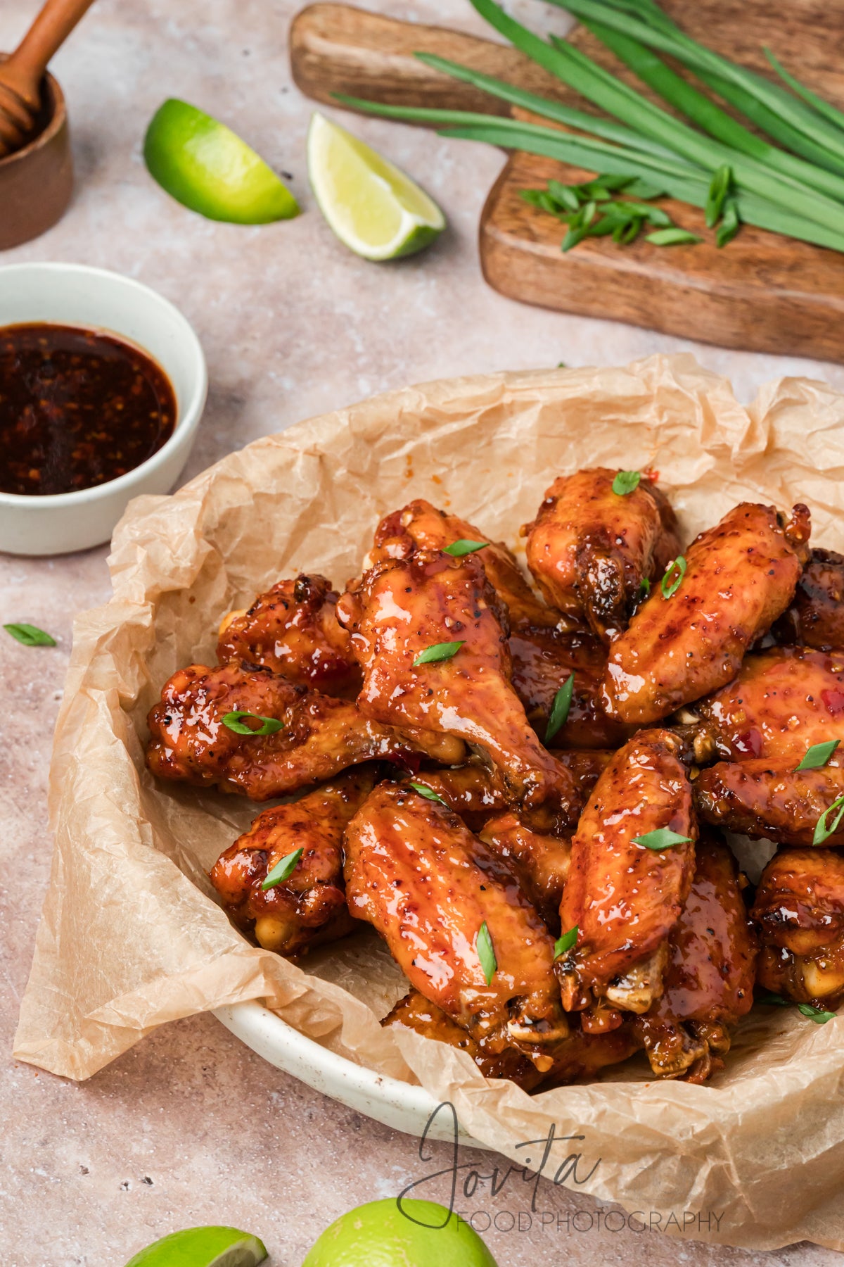 Sticky Thai Chicken Wings