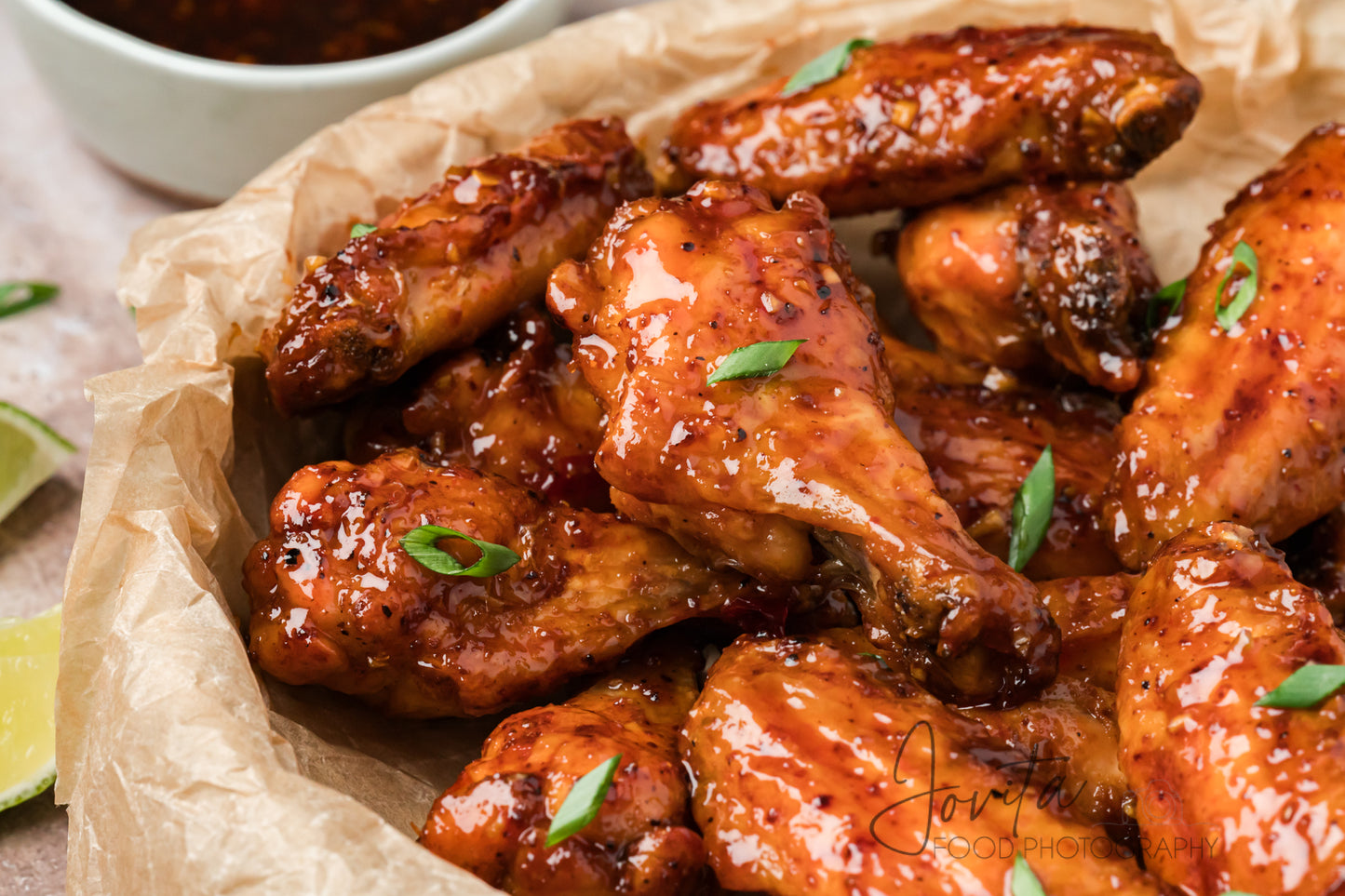 Sticky Thai Chicken Wings