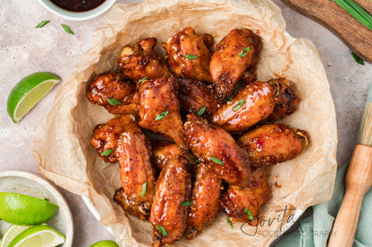 Sticky Thai Chicken Wings