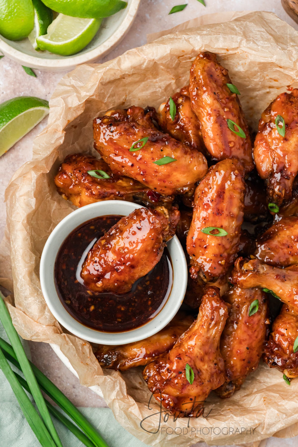 Sticky Thai Chicken Wings