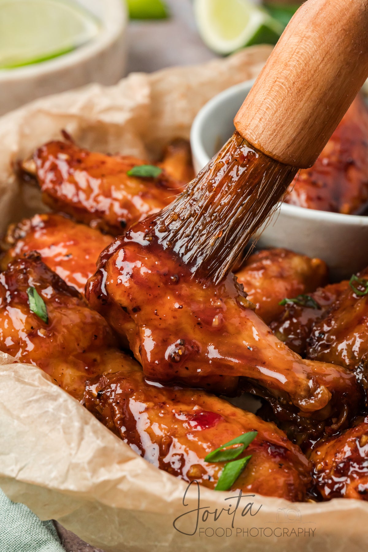 Sticky Thai Chicken Wings