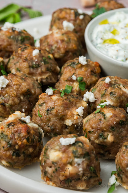 Turkey Feta Meatballs