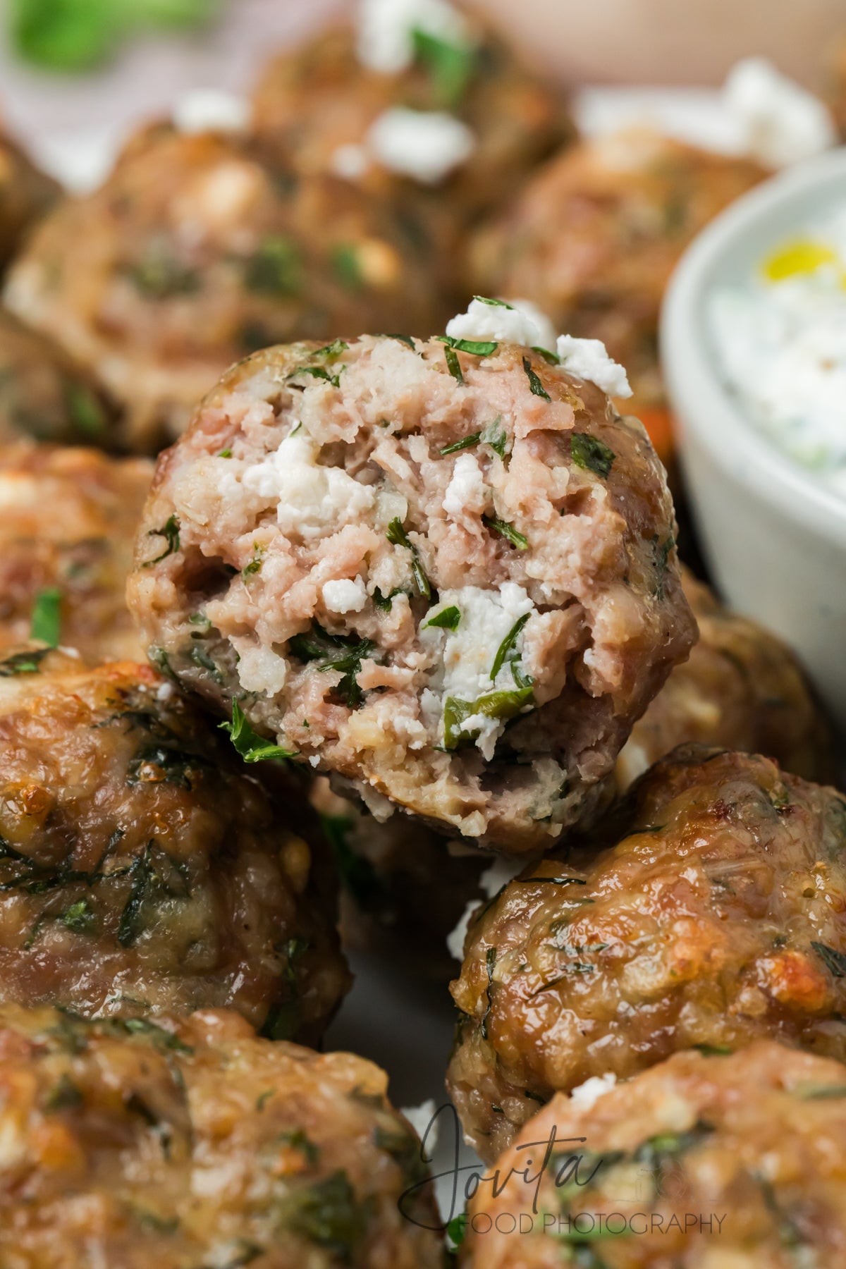 Turkey Feta Meatballs