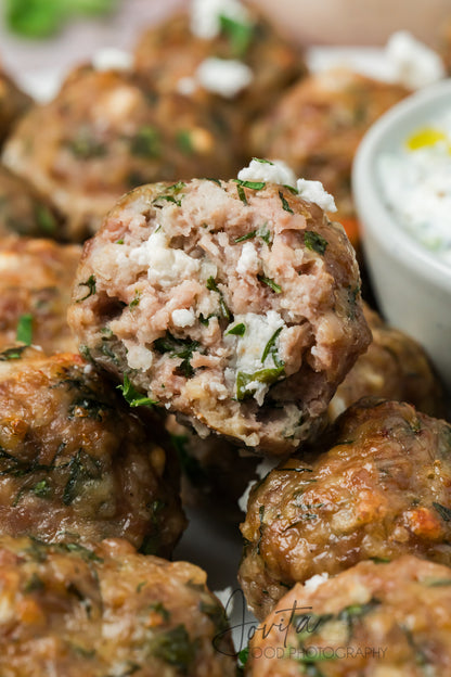 Turkey Feta Meatballs