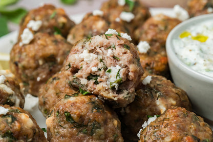 Turkey Feta Meatballs