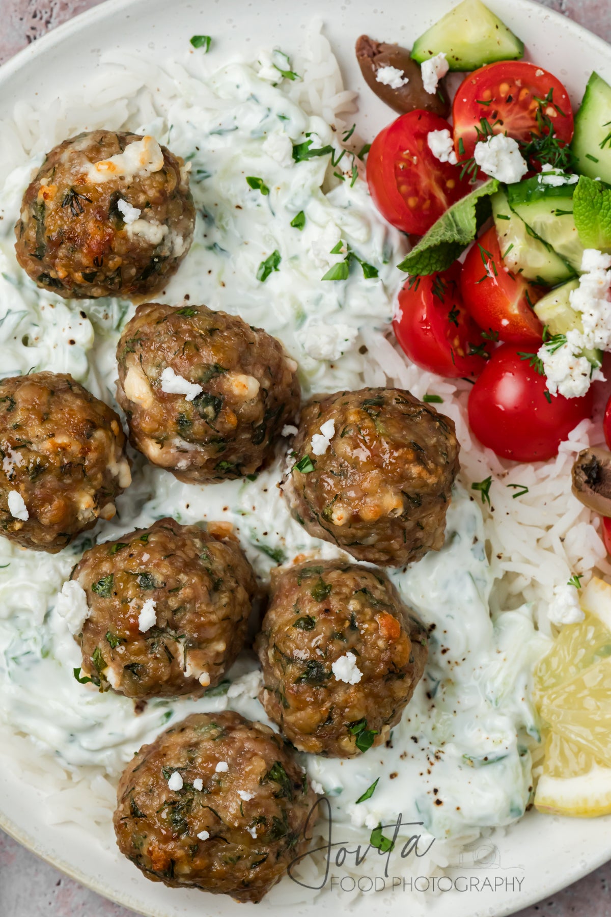 Turkey Feta Meatballs