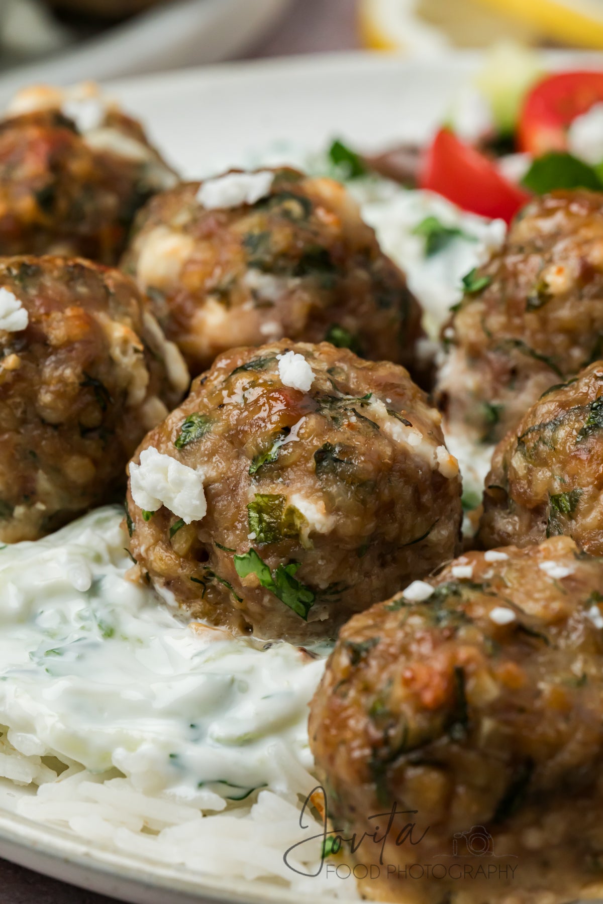 Turkey Feta Meatballs