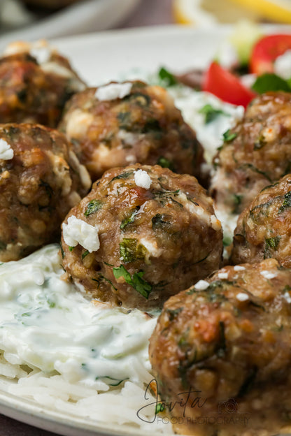 Turkey Feta Meatballs