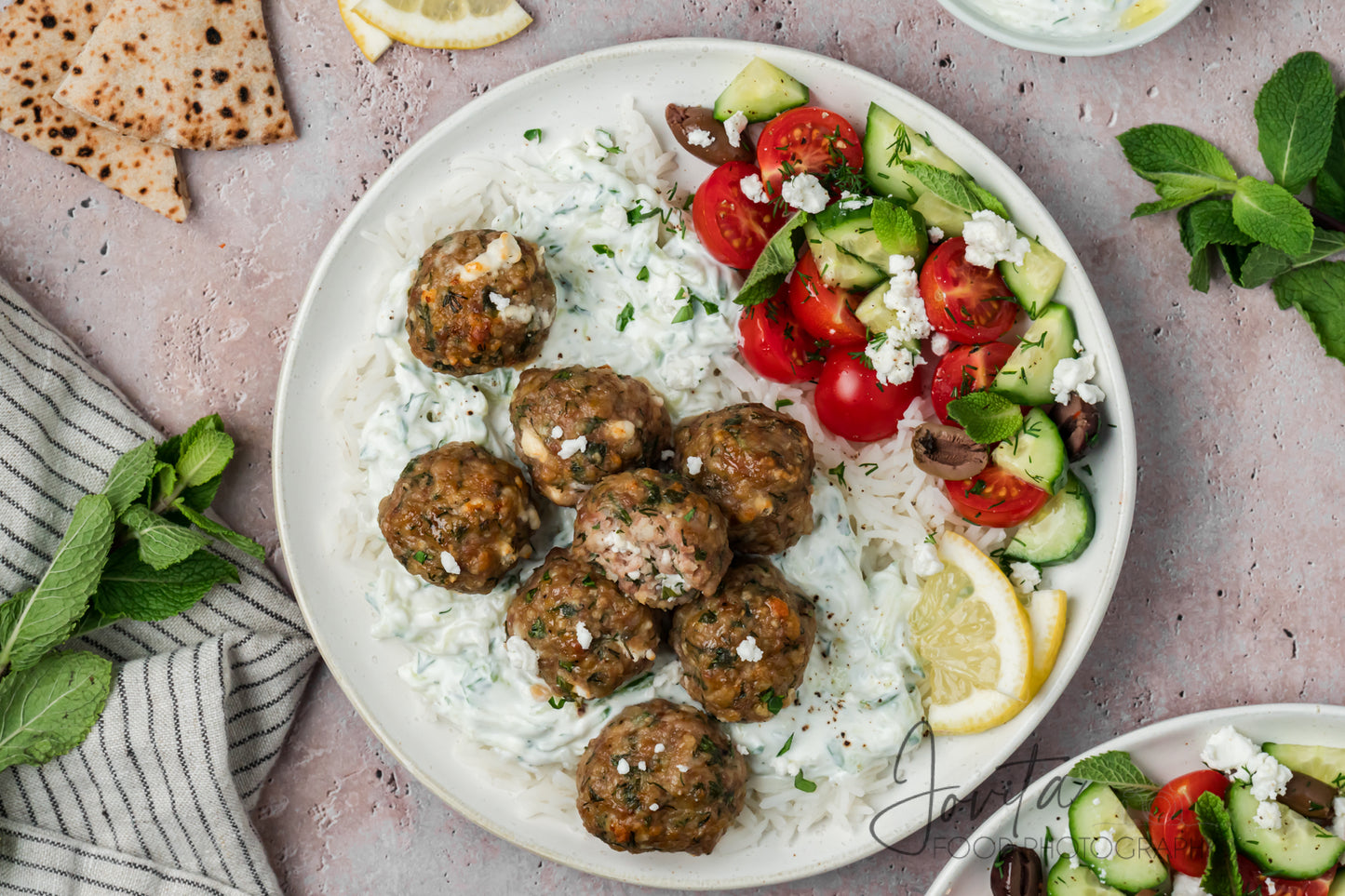 Turkey Feta Meatballs
