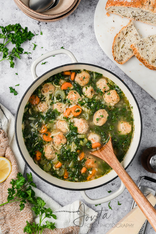 Turkey Meatball Soup