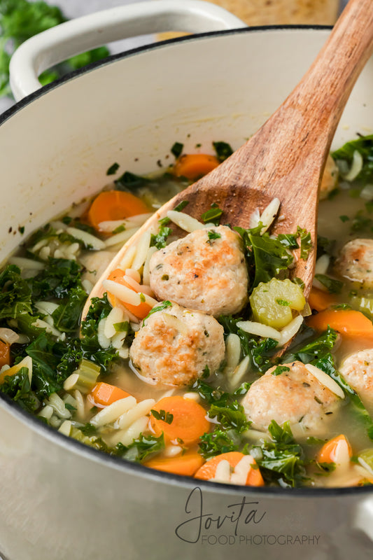Turkey Meatball Soup