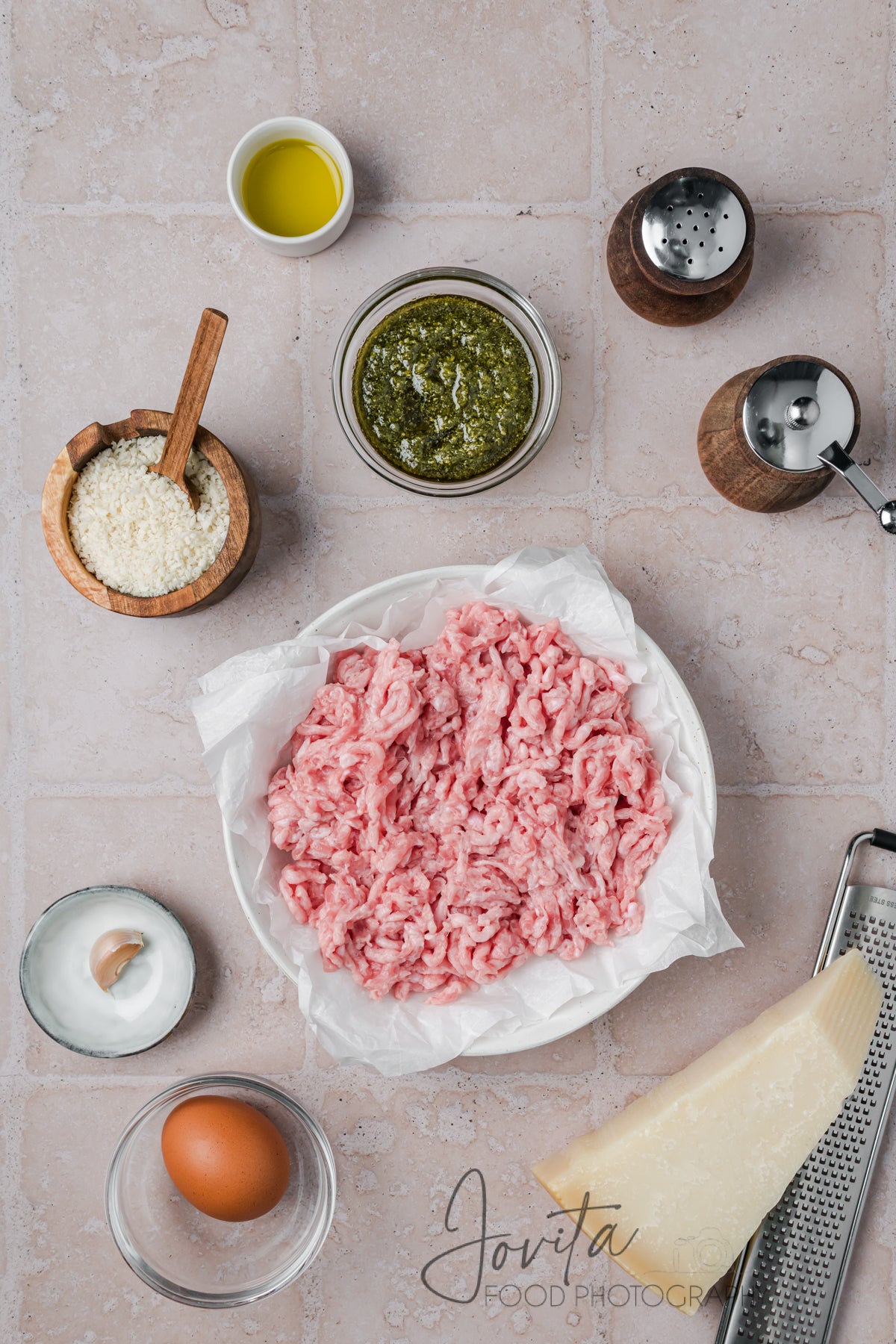 Pesto Turkey Meatballs