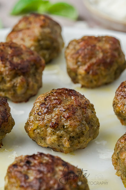 Pesto Turkey Meatballs