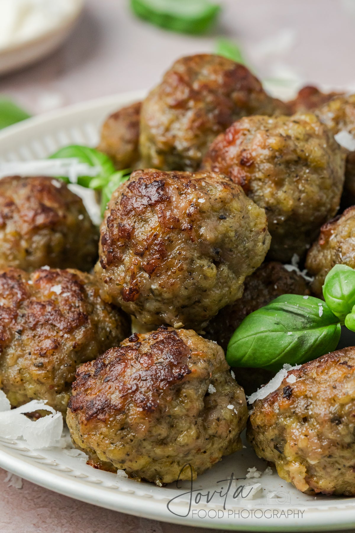 Pesto Turkey Meatballs