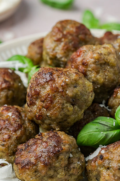 Pesto Turkey Meatballs