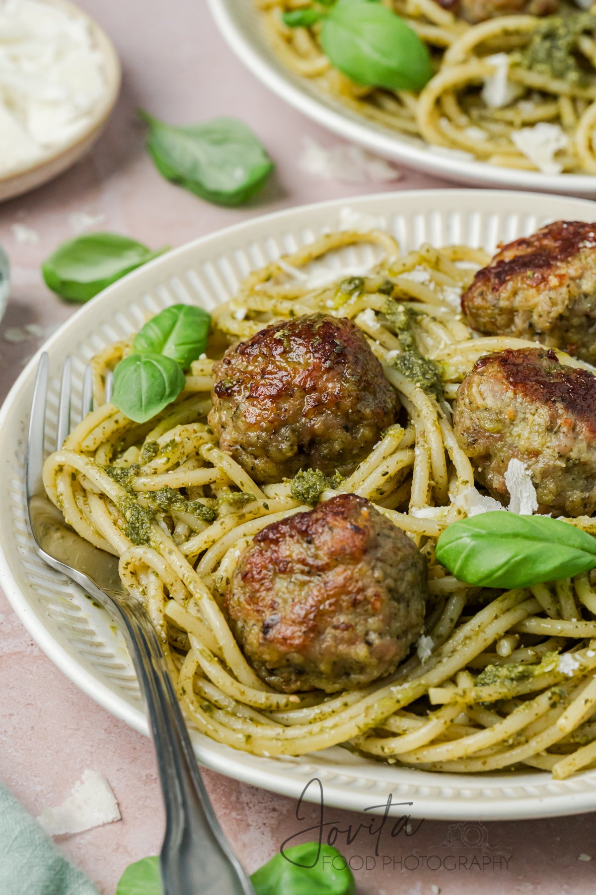Pesto Turkey Meatballs