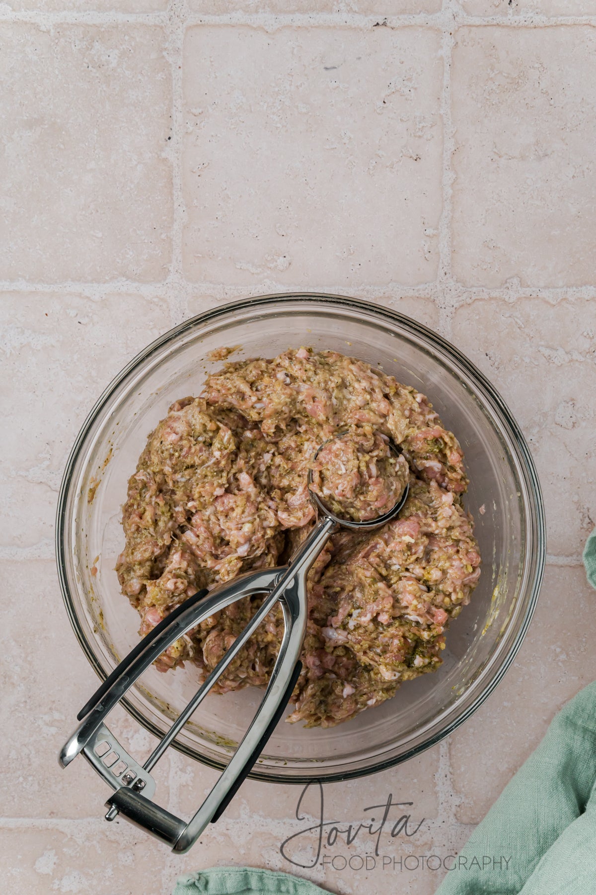 Pesto Turkey Meatballs