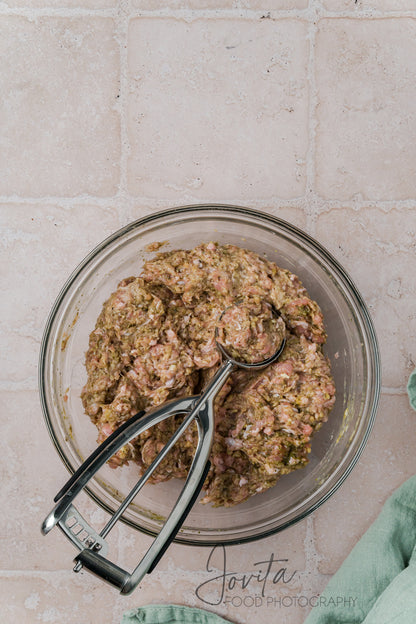 Pesto Turkey Meatballs