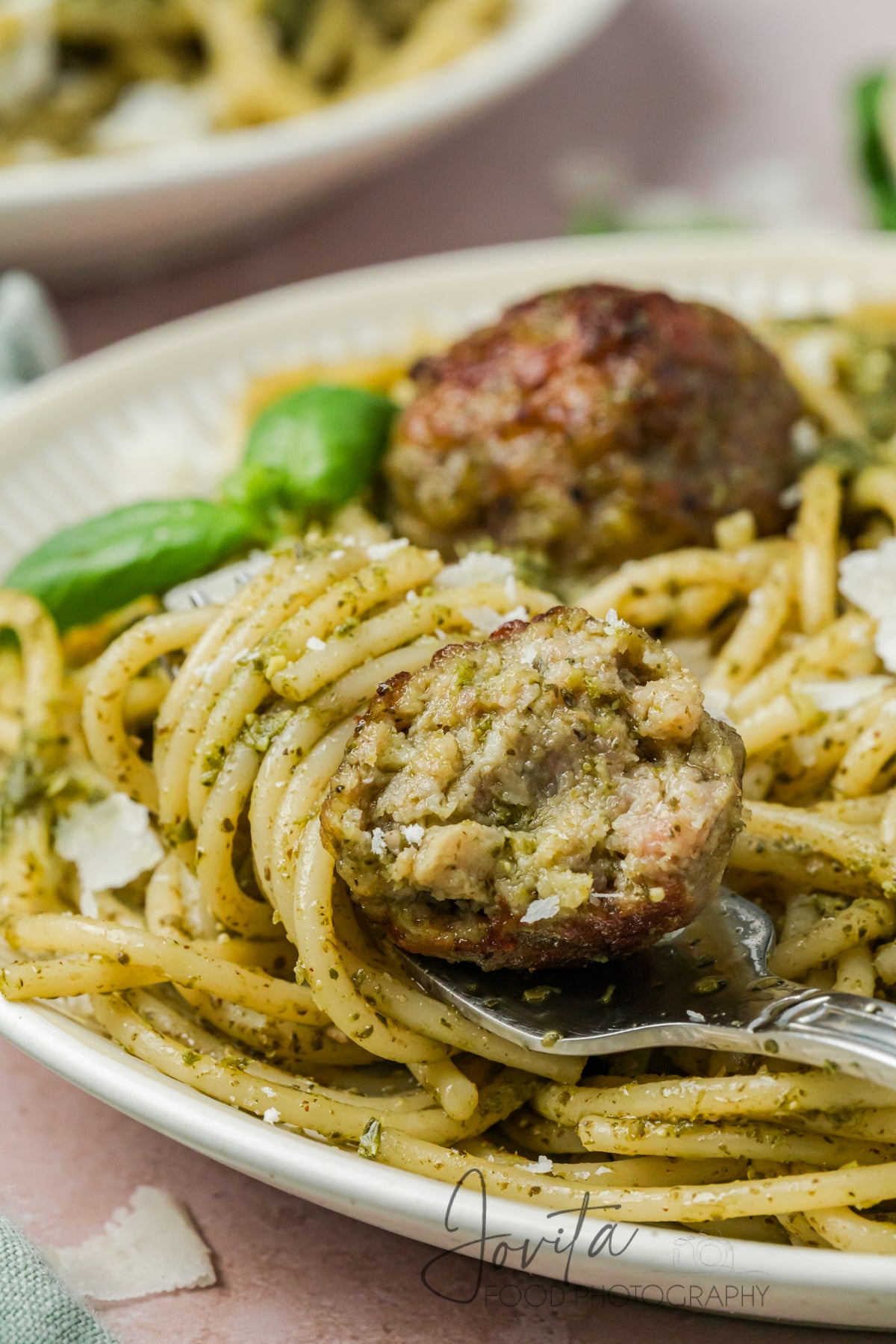 Pesto Turkey Meatballs