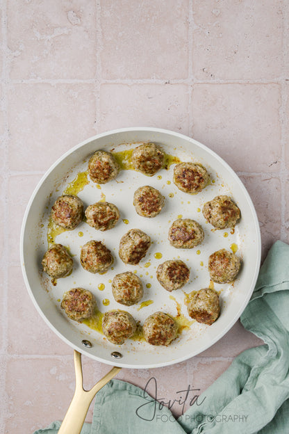 Pesto Turkey Meatballs