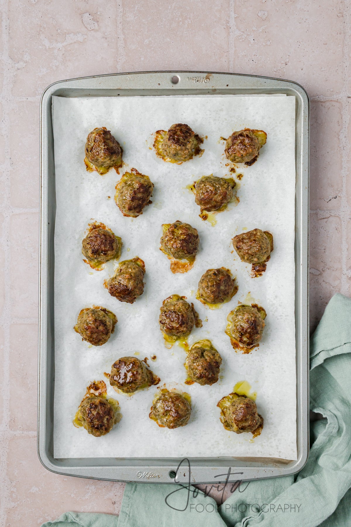 Pesto Turkey Meatballs