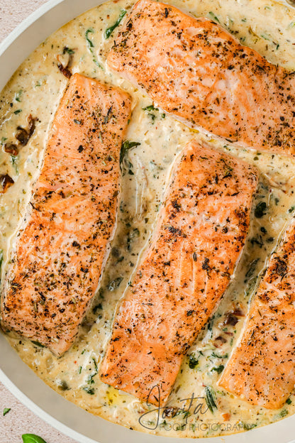 Creamy Tuscan Salmon