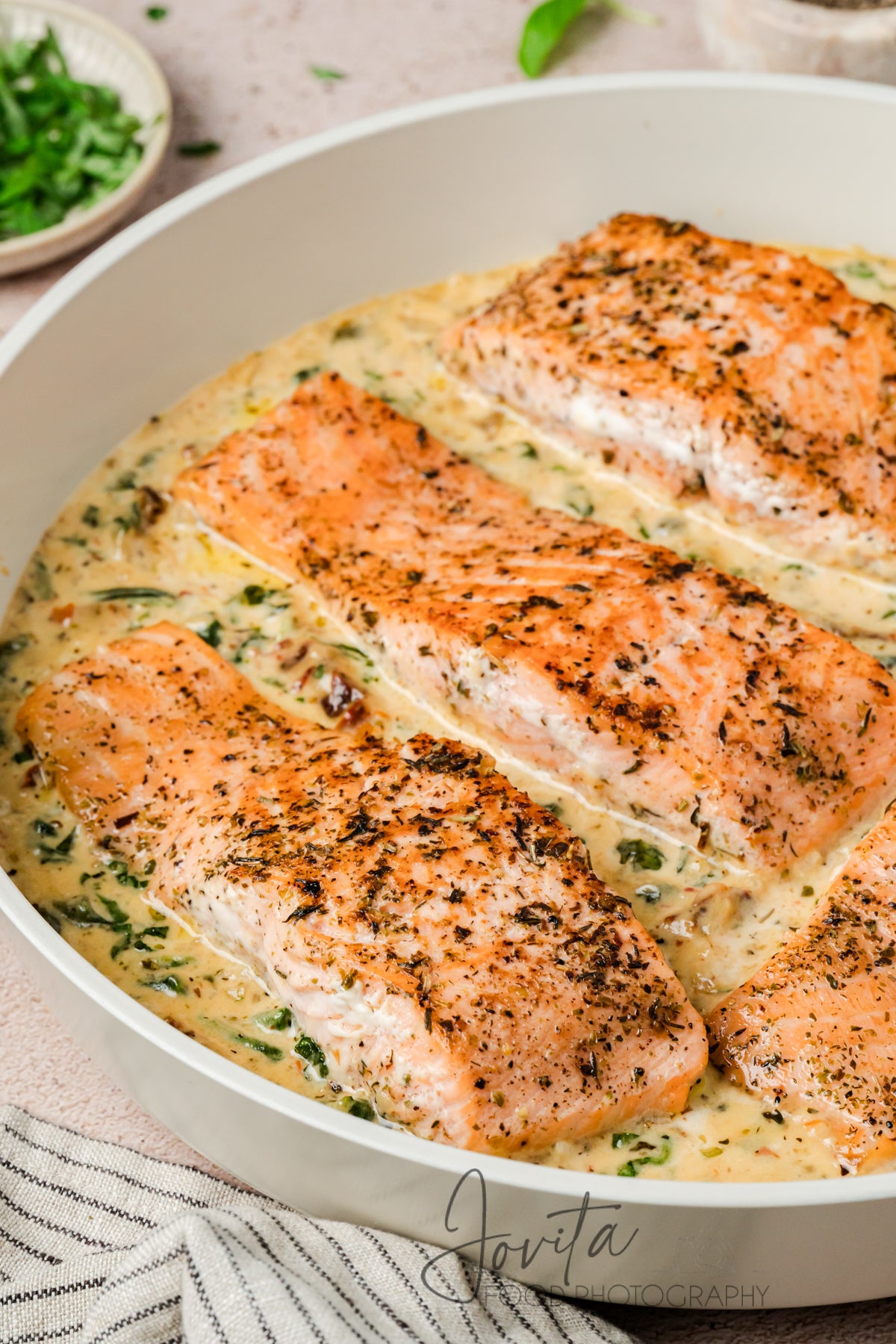 Creamy Tuscan Salmon