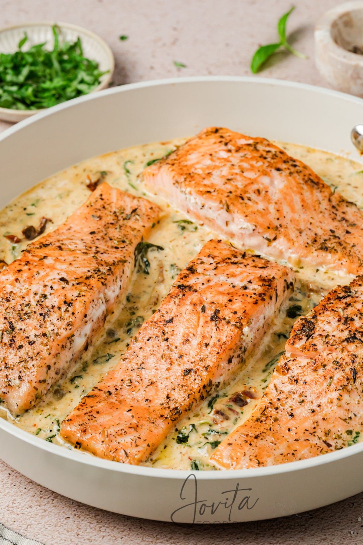 Creamy Tuscan Salmon