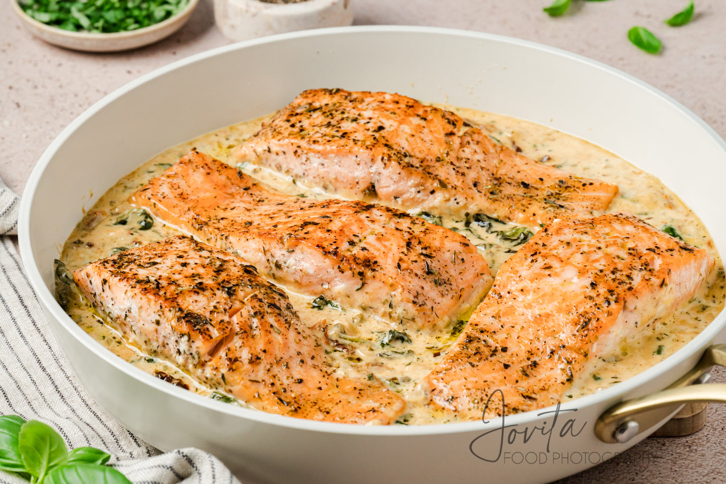 Creamy Tuscan Salmon