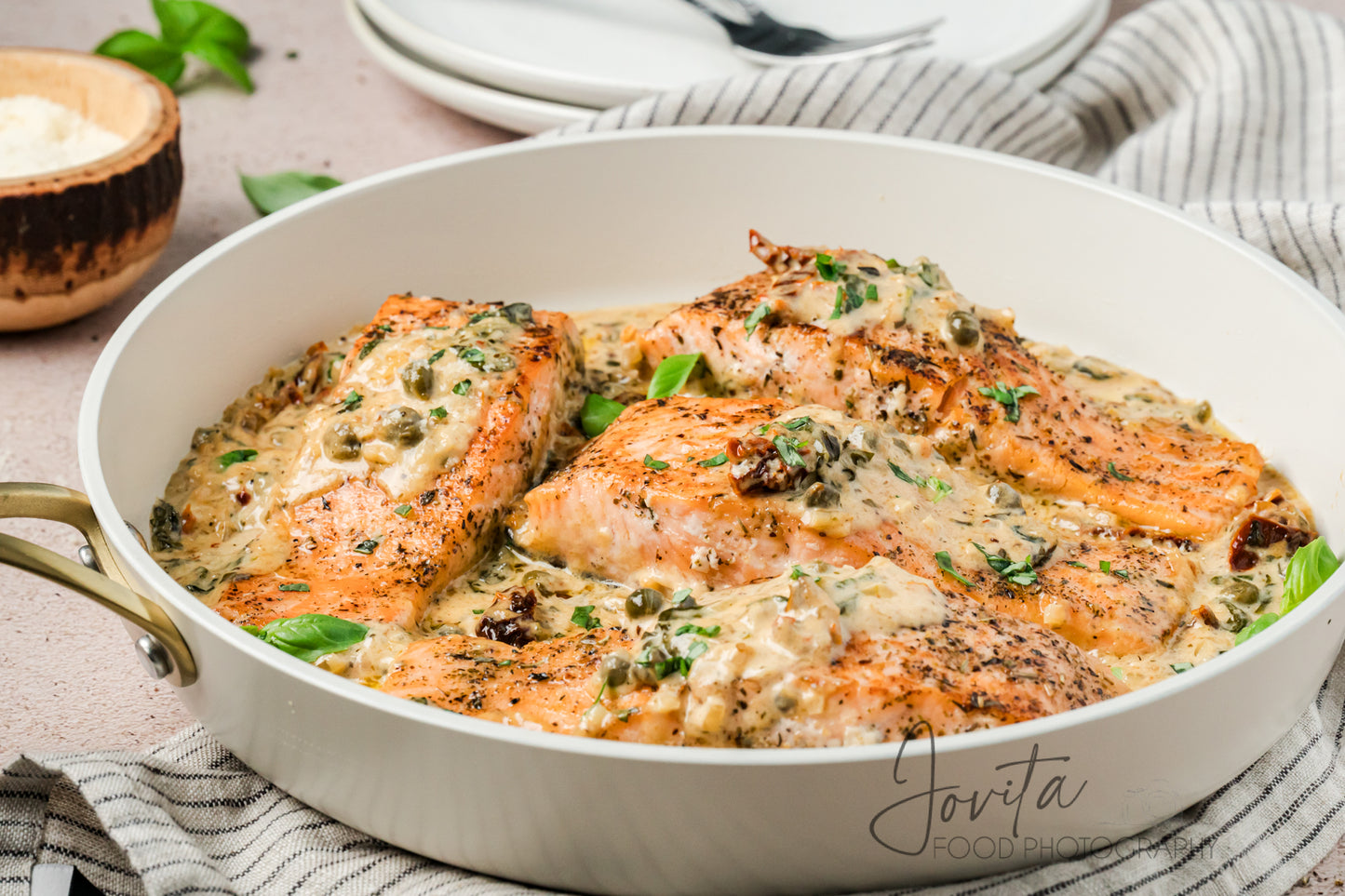 Creamy Tuscan Salmon