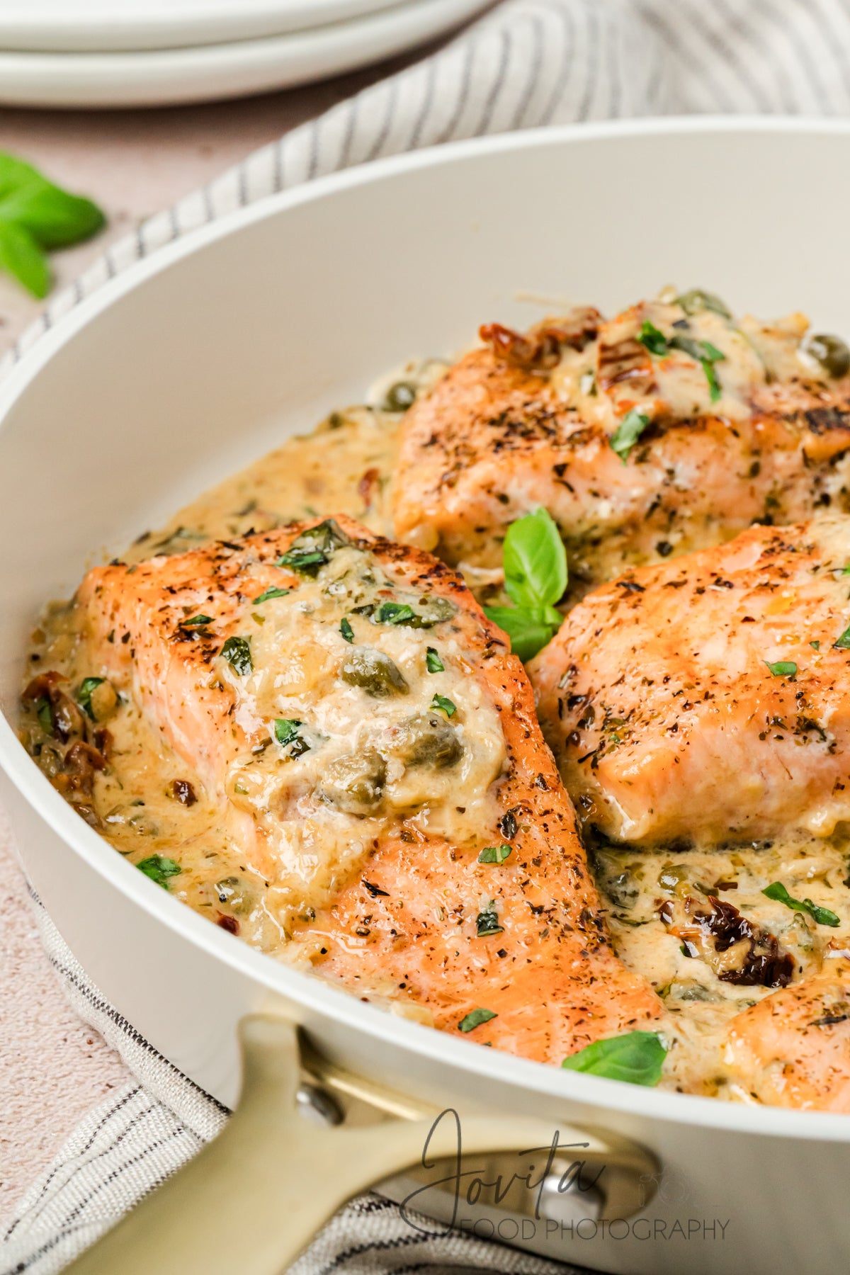 Creamy Tuscan Salmon