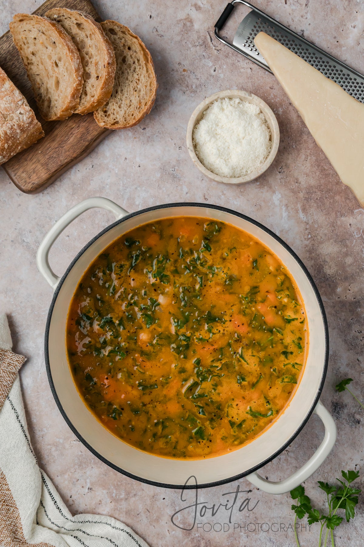 Tuscan White Bean and Kale Soup