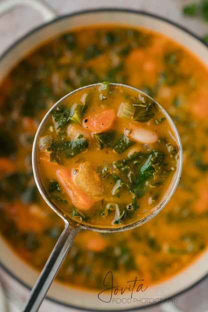 Tuscan White Bean and Kale Soup
