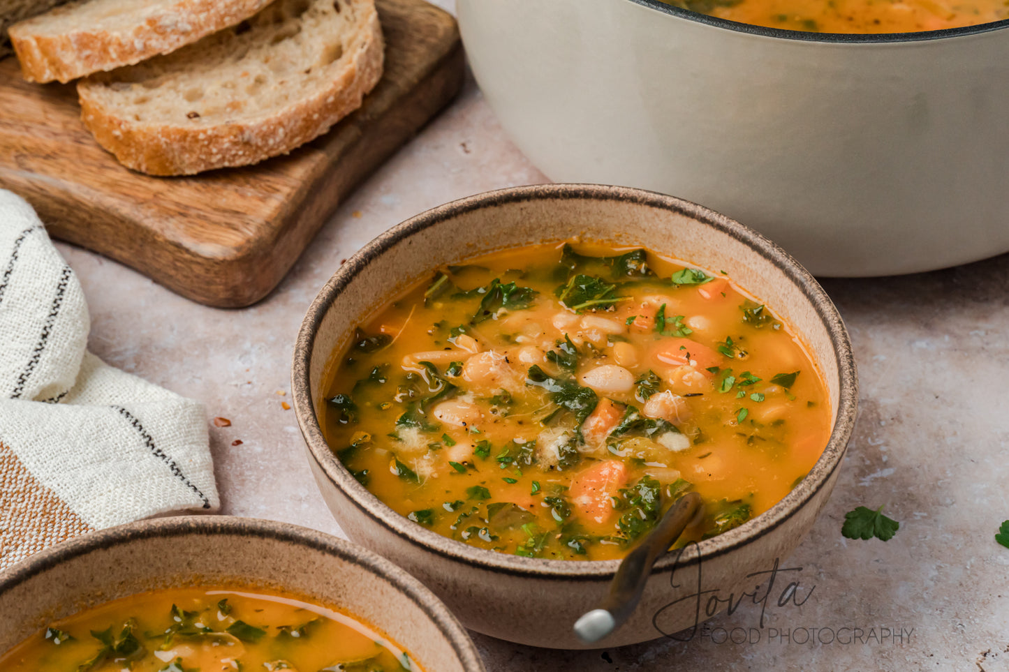 Tuscan White Bean and Kale Soup