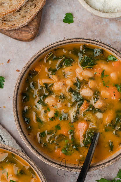 Tuscan White Bean and Kale Soup