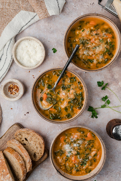 Tuscan White Bean and Kale Soup