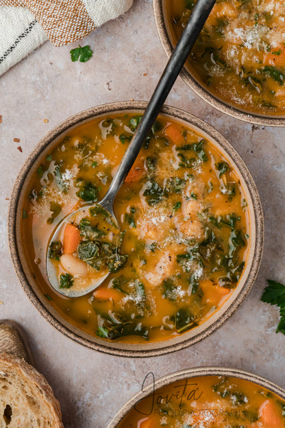 Tuscan White Bean and Kale Soup