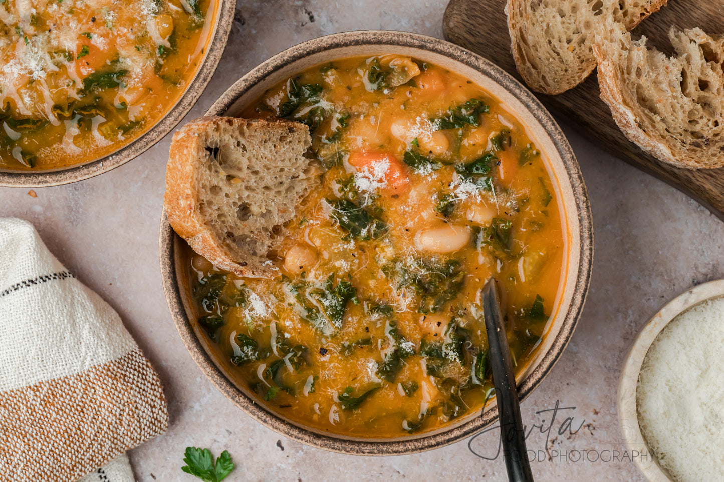 Tuscan White Bean and Kale Soup