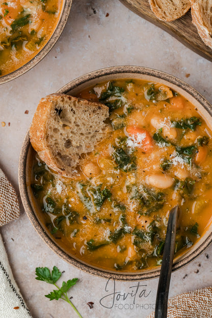Tuscan White Bean and Kale Soup