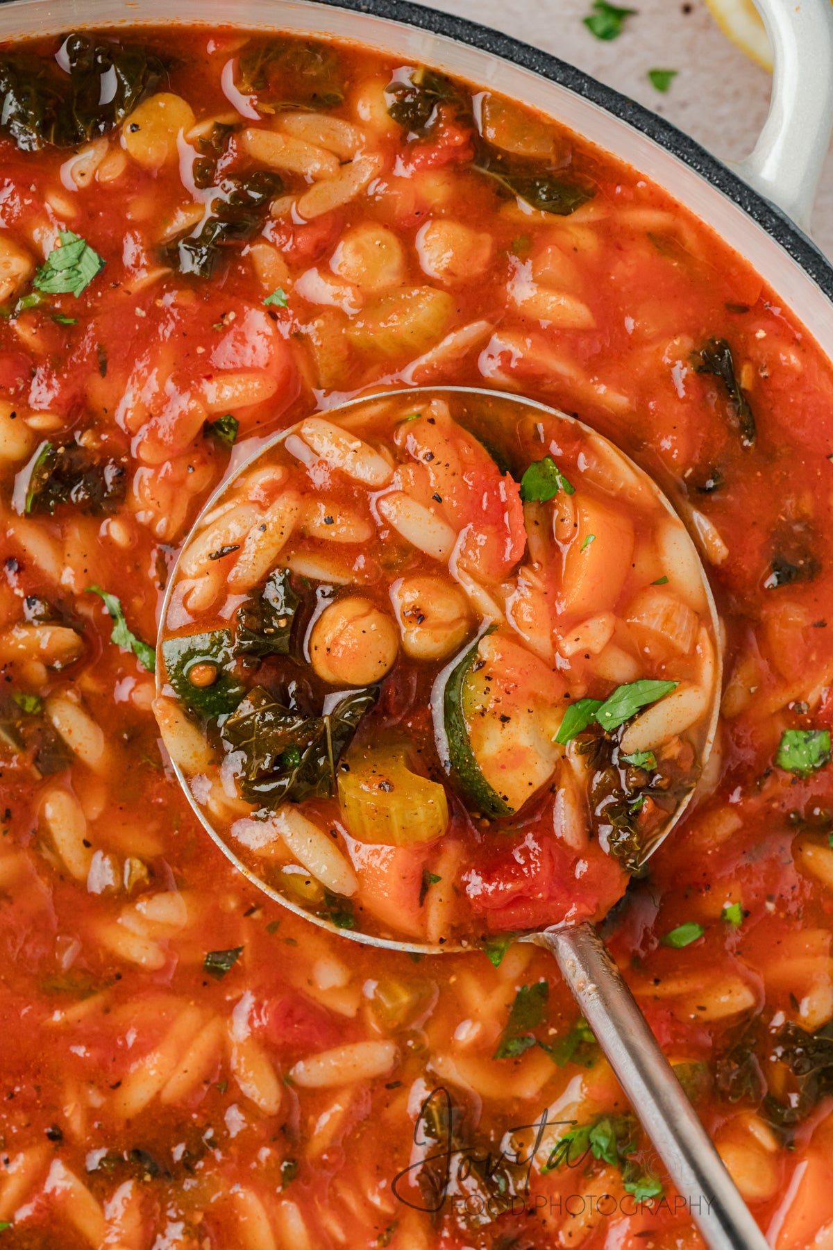 Vegetable Orzo Soup