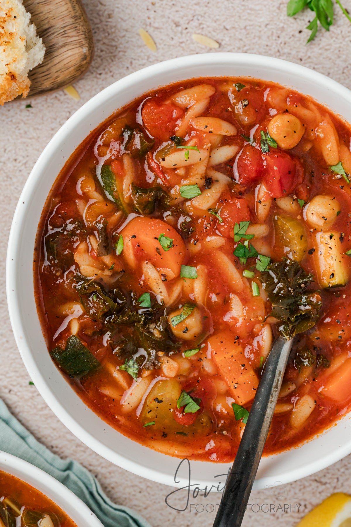 Vegetable Orzo Soup