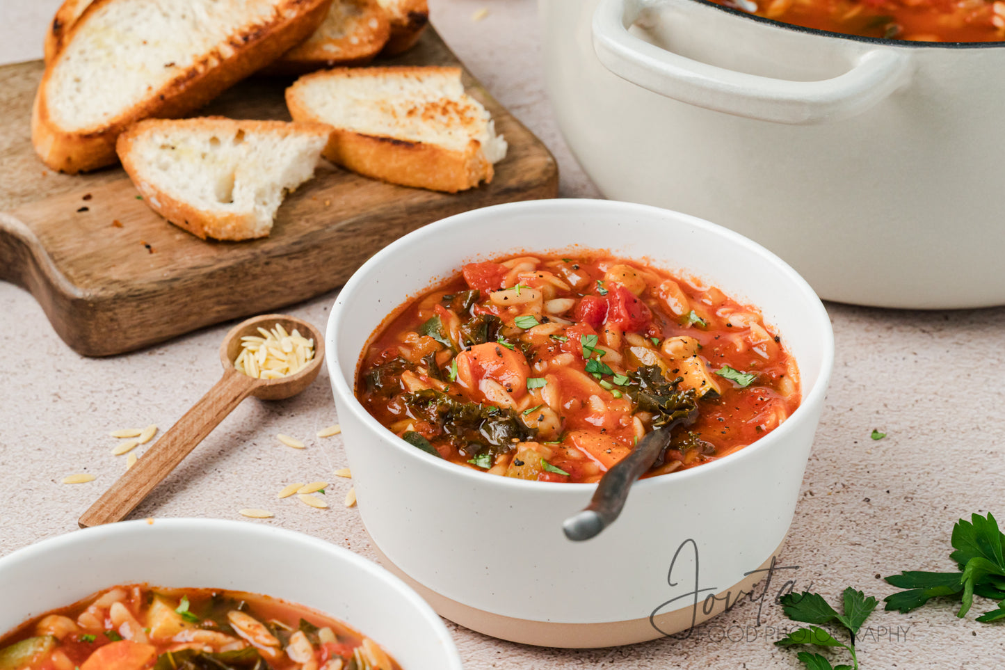 Vegetable Orzo Soup