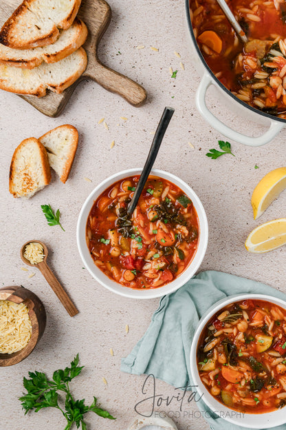 Vegetable Orzo Soup
