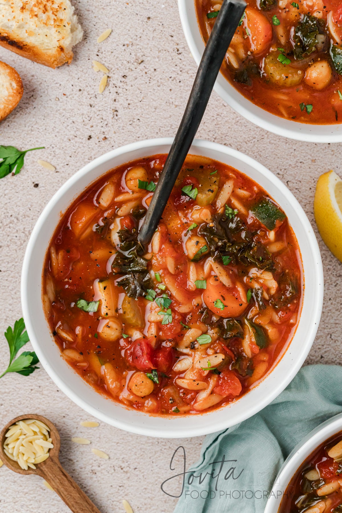 Vegetable Orzo Soup