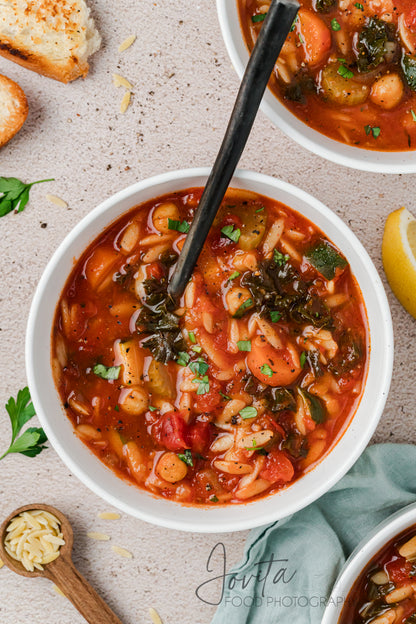 Vegetable Orzo Soup